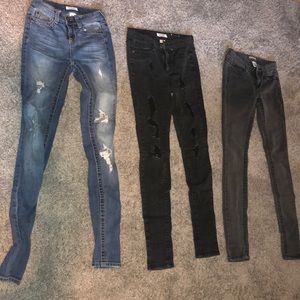 Bundle of size 0 Mud jeans